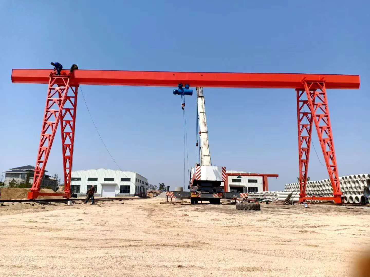 Cement plant gantry crane