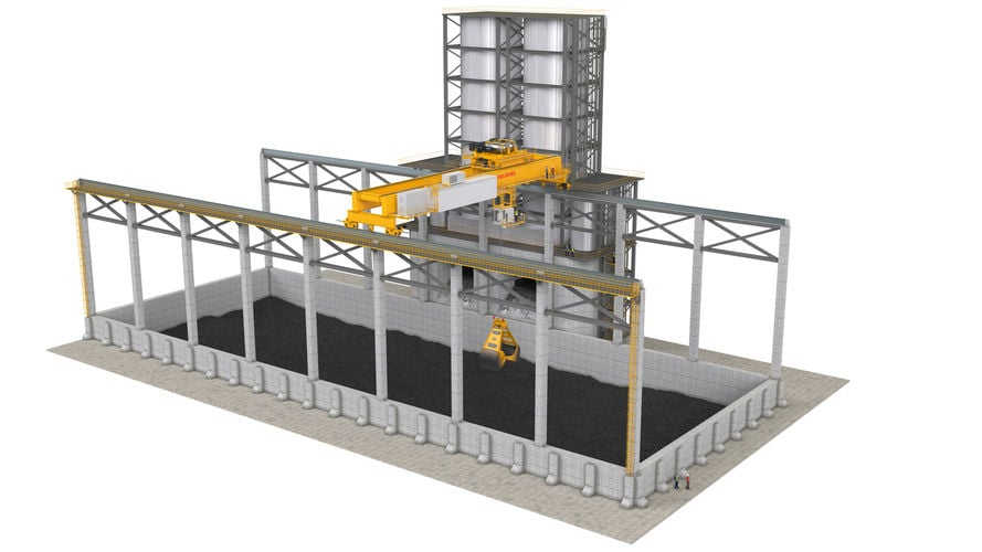 Coke Bridge Crane