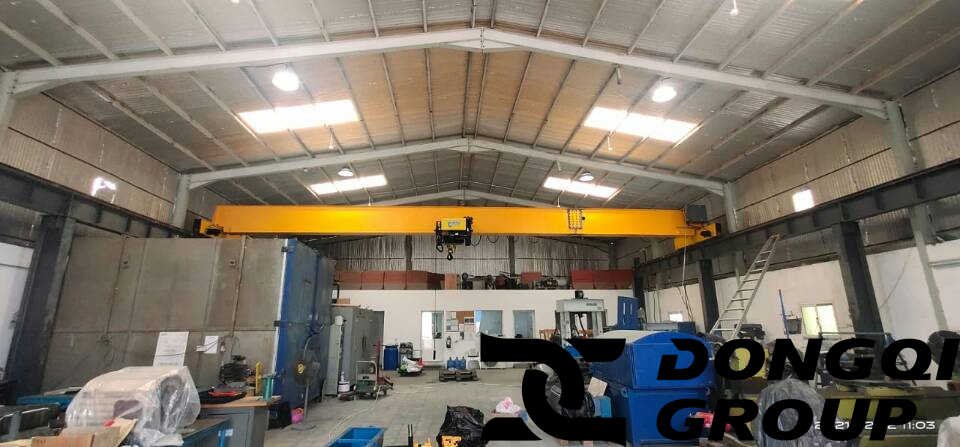 HD type 10 ton overhead crane in factory