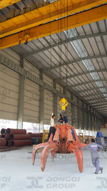 Installation and testing of double beam overhead crane