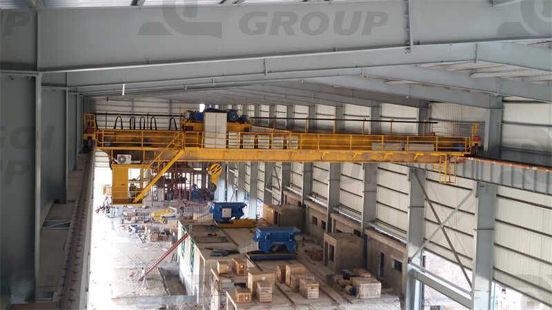 Installation and testing of double beam overhead crane