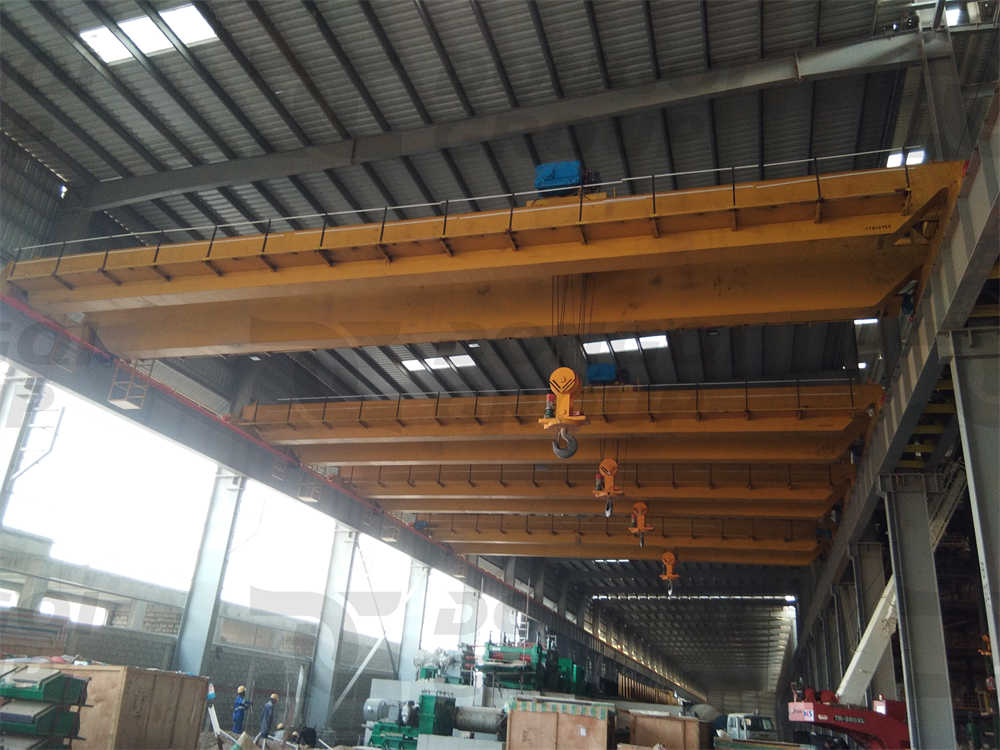 Installation site of bridge crane