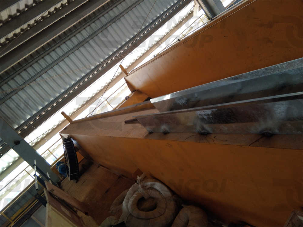 Installation site of bridge crane