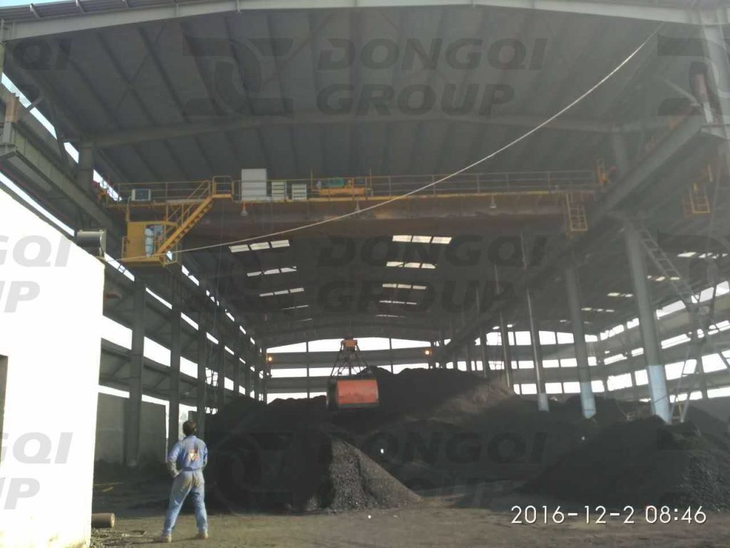 Operation Example of 5-ton Grab Crane