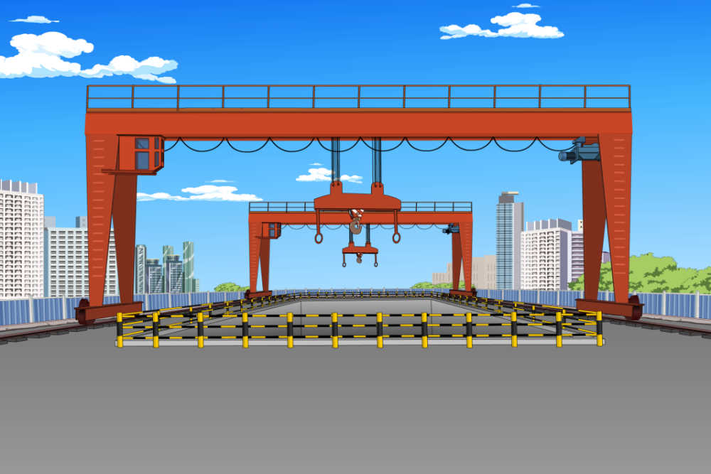 Precautions for the installation and use of gantry cranes in the material yard