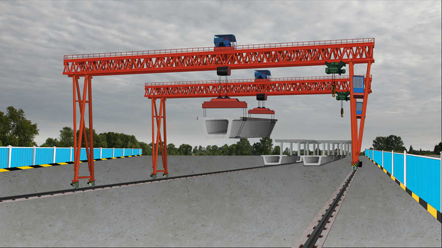 Precautions for the installation and use of gantry cranes in the material yard
