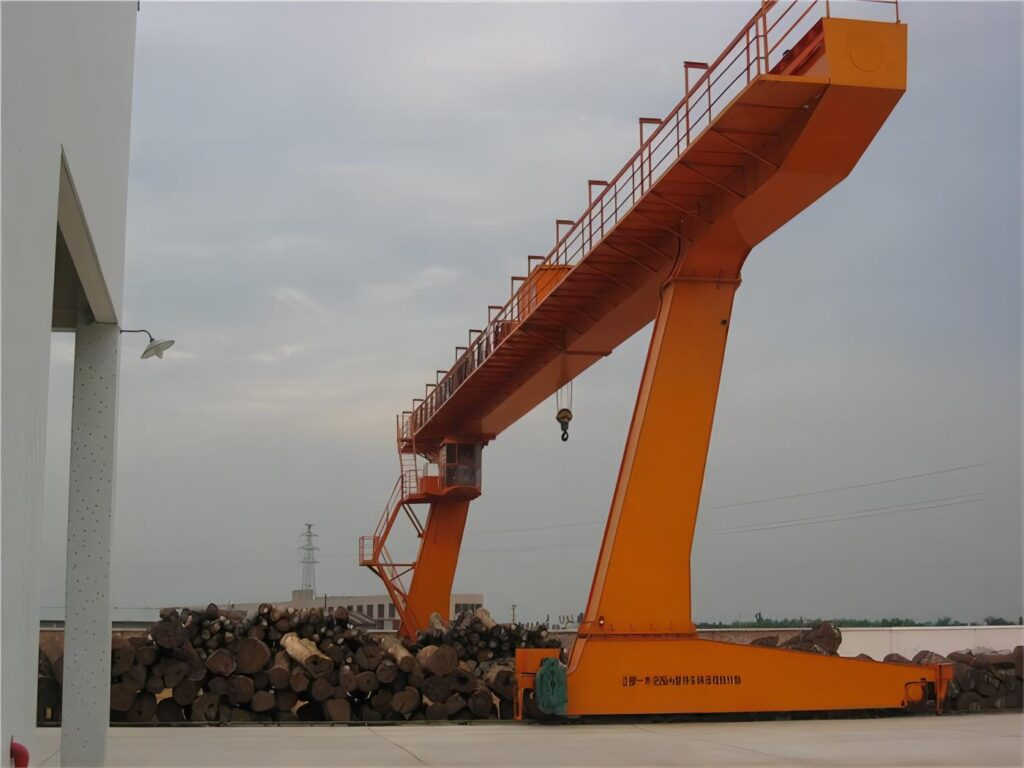 L-type 20t/5t single main beam hook gantry crane