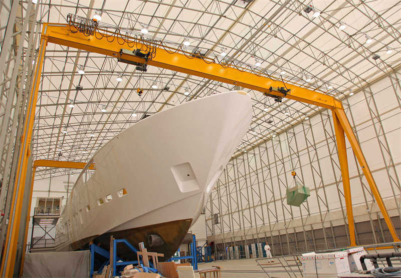 Supply of gantry cranes to shipyards