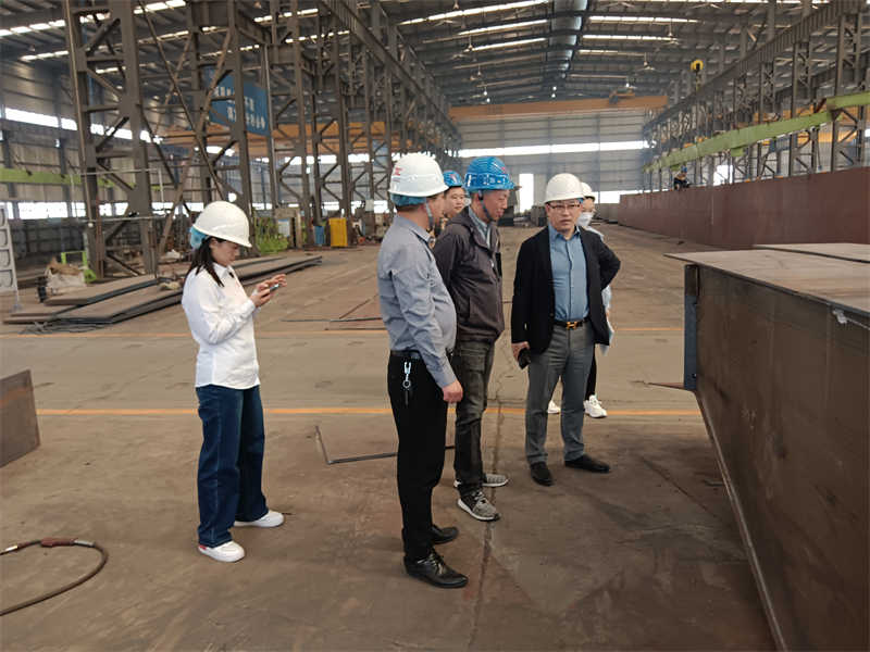 The person in charge of a Saudi engineering project visited Dongqi Crane