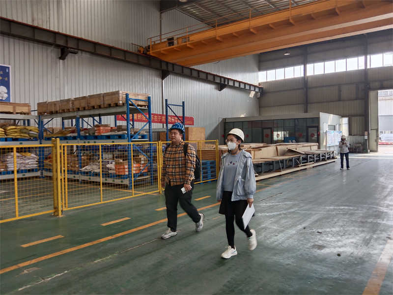 The person in charge of a Saudi engineering project visited Dongqi Crane