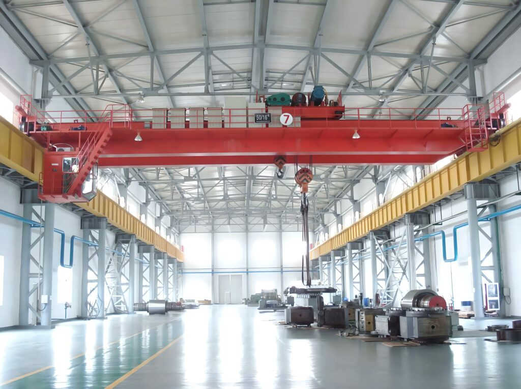 5t and 10t QS crane, grab bucket and electromagnetic chuck