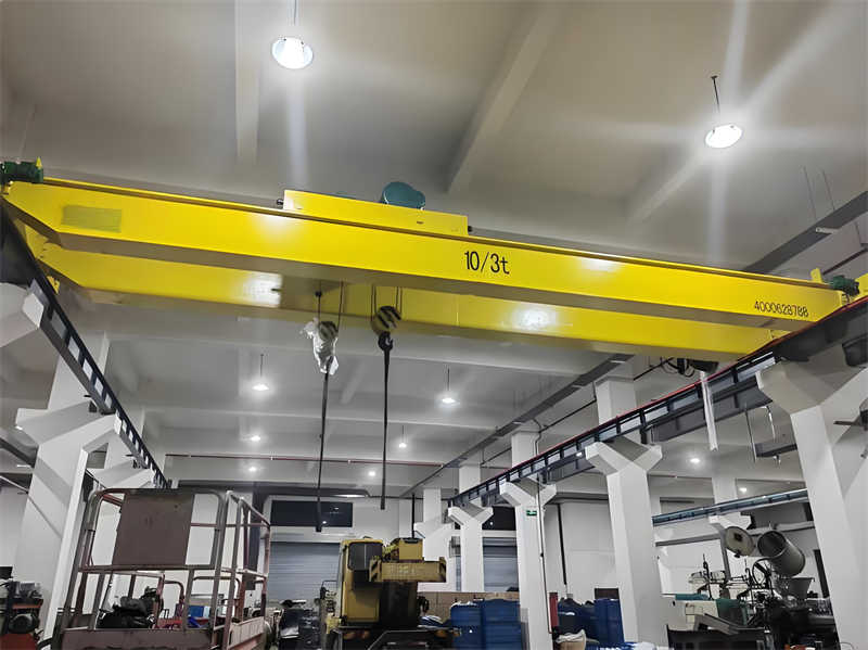10 ton double beam bridge crane