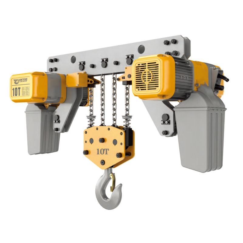 10 ton electric chain hoist with ultra low fixed