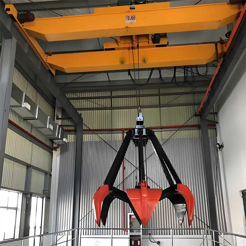 Grab crane in Metal Production