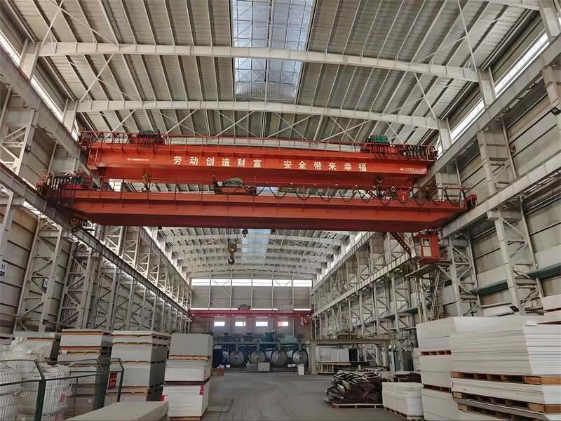 A6 Steel Factory Box Type Double Beam Overhead Crane