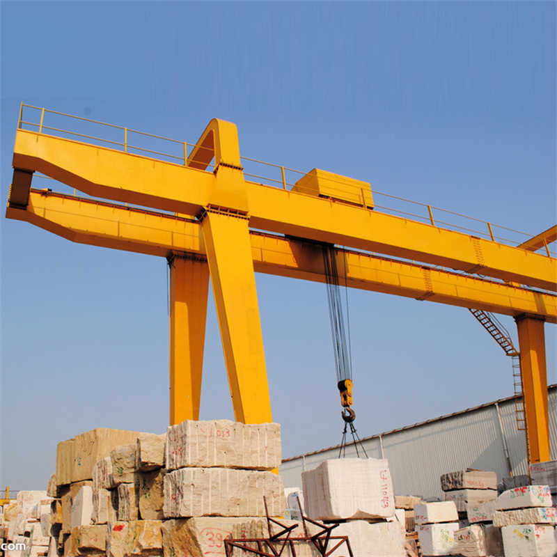 Stone Slab 50 Ton Double Girder Gantry Crane