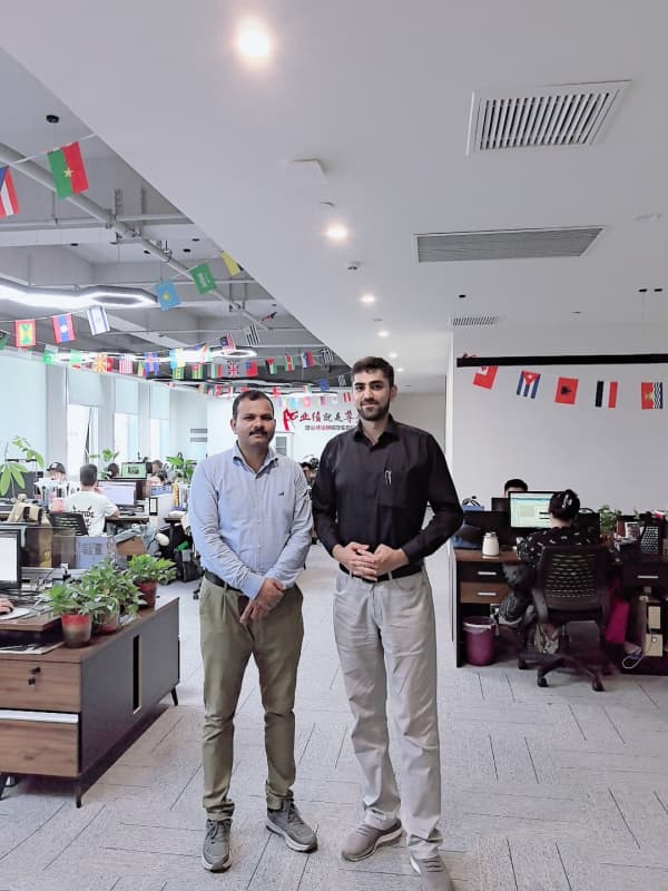 Pakistani clients visit our office