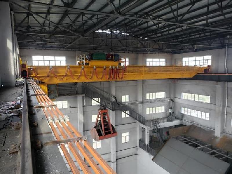 Qz Tpye Grab Bucket Bridge Crane Used in industrial and mining enterprises with CE Certificate