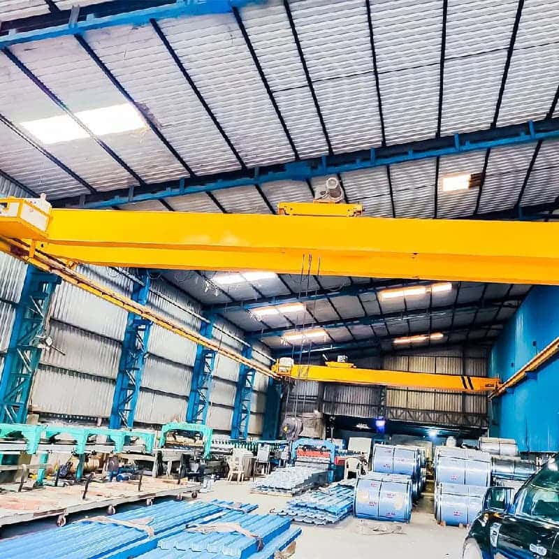 Customized Type 40t Double Beam EOT Overhead Crane