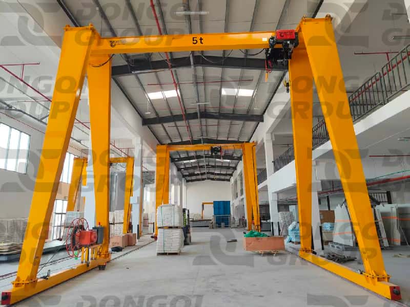MHO type 5-ton gantry crane