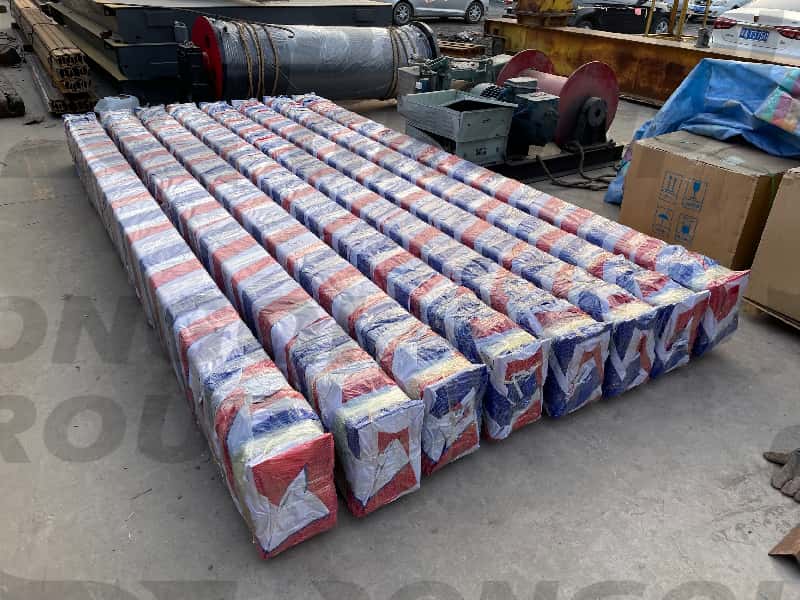 end carriages in plastic cover