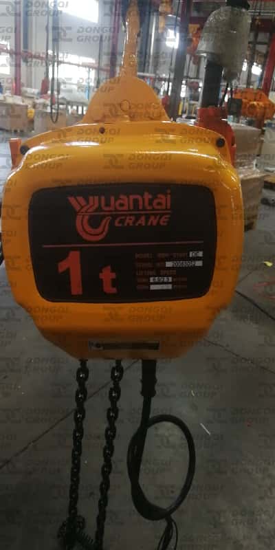 1 ton electric chain hoist