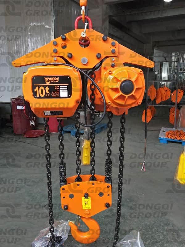 10 ton electric chain hoist