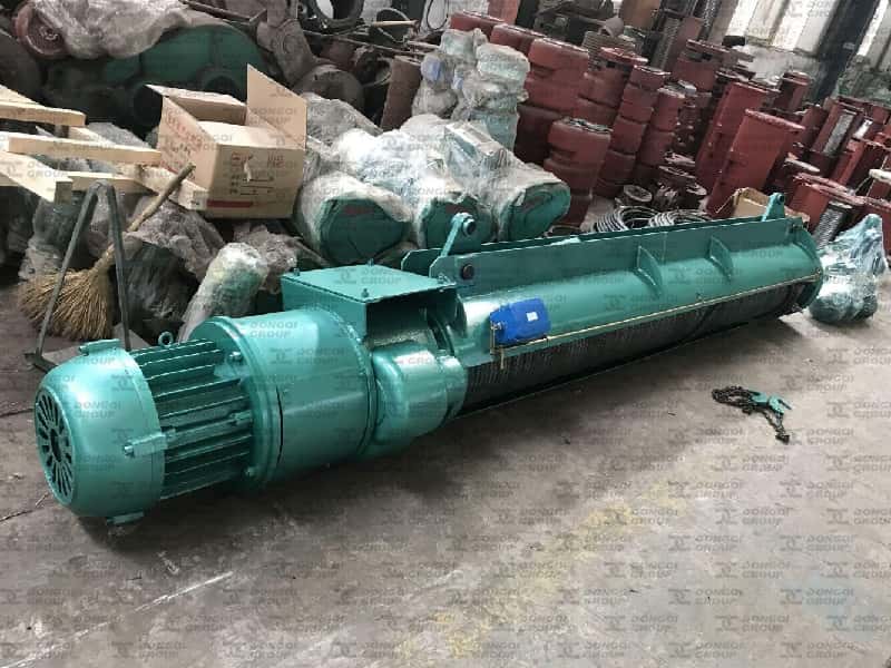 A 2020 Project: CD Type Electric Wire Rope Hoists for a Cement Design Institute