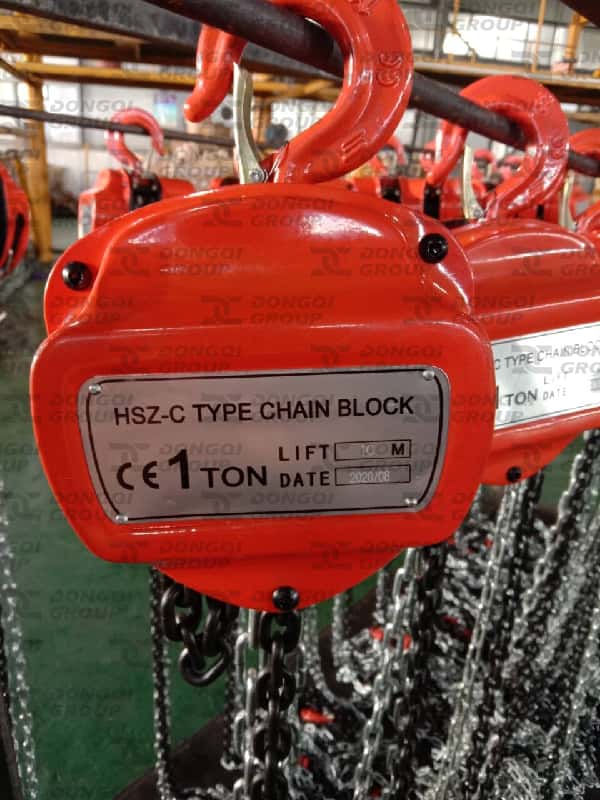 Inside the Dongqi Factory: A Look at the 20 Manual Chain Hoists Shipped to the Philippines