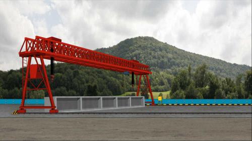 Precautions for the installation and use of gantry cranes in the material yard